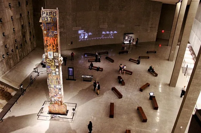 The Last Column standing in the Museum's Foundation Hall